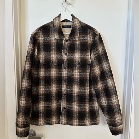 AllSaints Relaxed Fit Shirt Jacket Size S - Picture 1 of 4